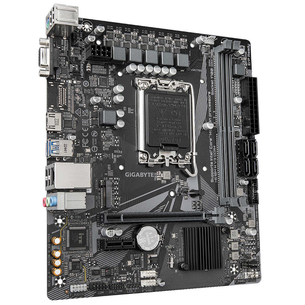 Gigabyte H610M H V3 DDR4 Motherboard 3