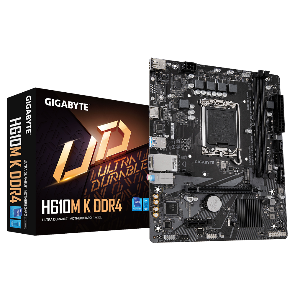 Gigabyte H610M K DDR4 Motherboard