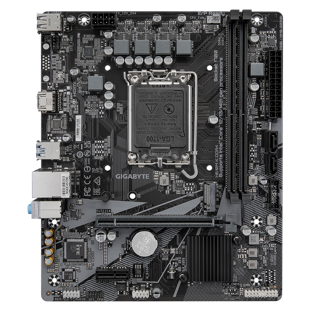 Gigabyte H610M K DDR4 Motherboard 2