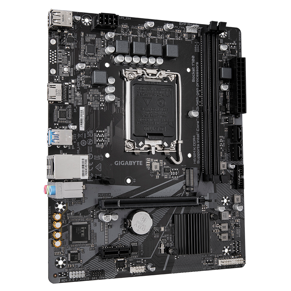 Gigabyte H610M K DDR4 Motherboard 3