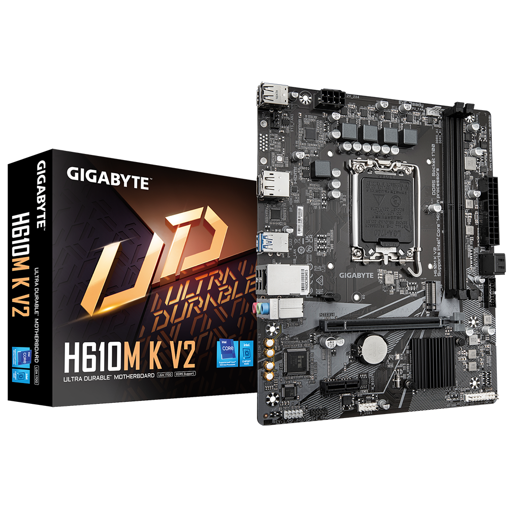 Gigabyte H610M K V2 Motherboard