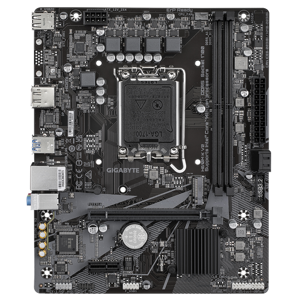 Gigabyte H610M K V2 Motherboard 3