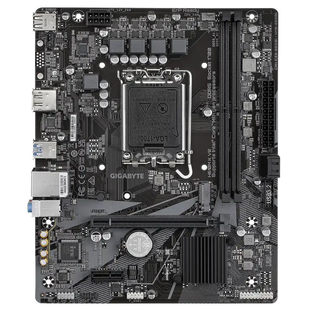 Gigabyte H610M K V2 Motherboard 3