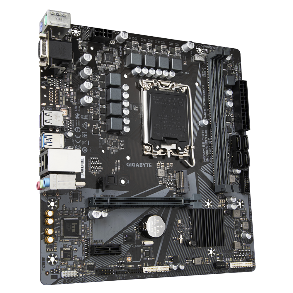 Gigabyte H610M S2 DDR4 Motherboard 2