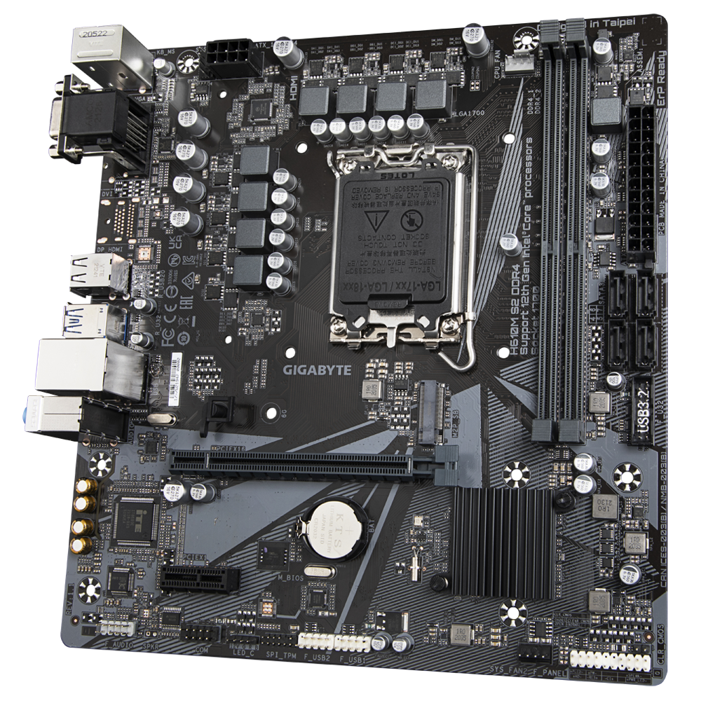 Gigabyte H610M S2 DDR4 Motherboard 3