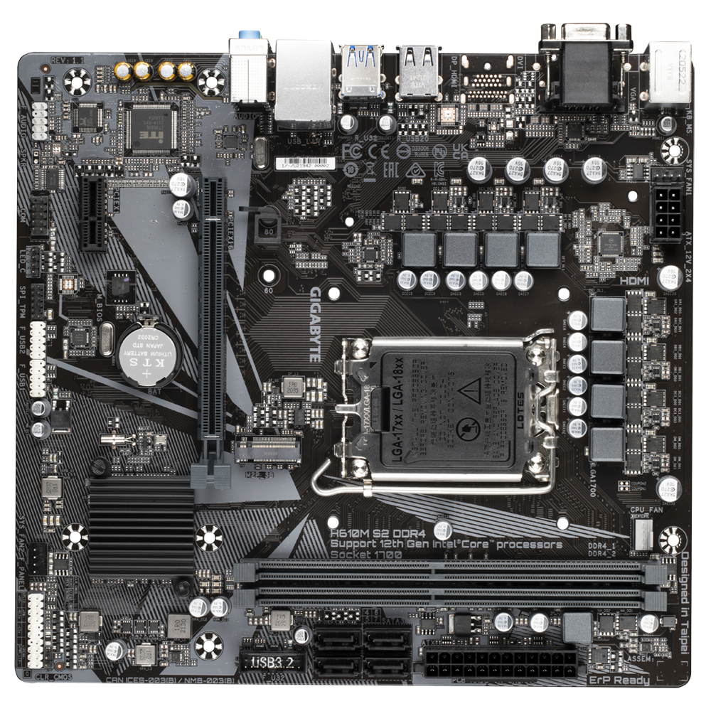 Gigabyte H610M S2 DDR4 Motherboard 4