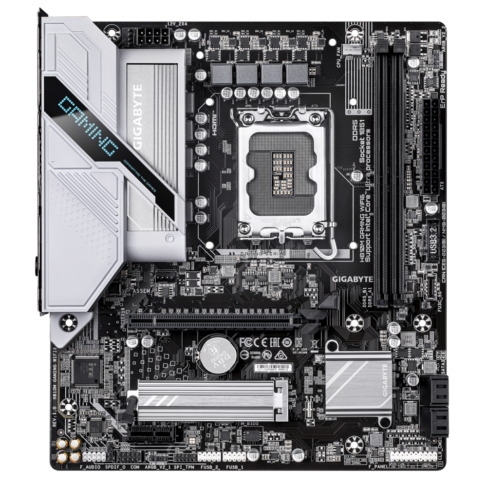 Gigabyte H810M GAMING WIFI6 Motherboard 2