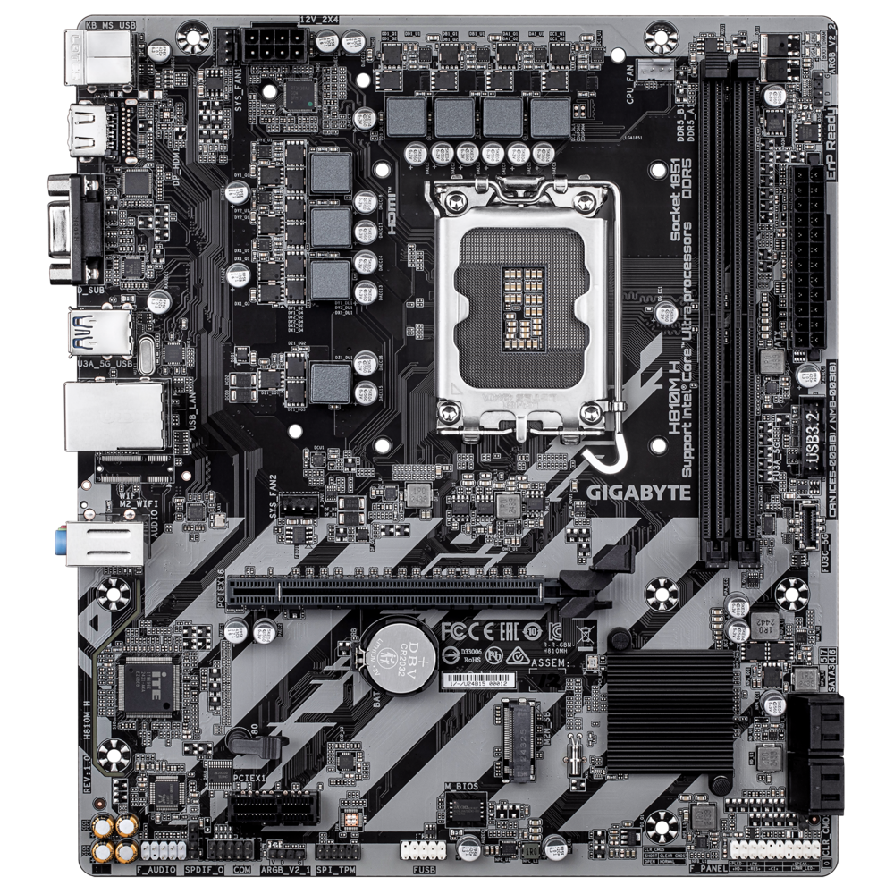 Gigabyte H810M H Motherboard 2