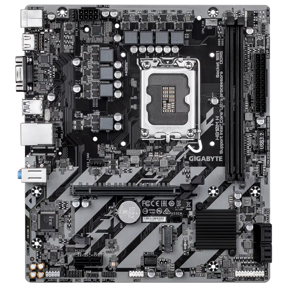 Gigabyte H810M H Motherboard 2