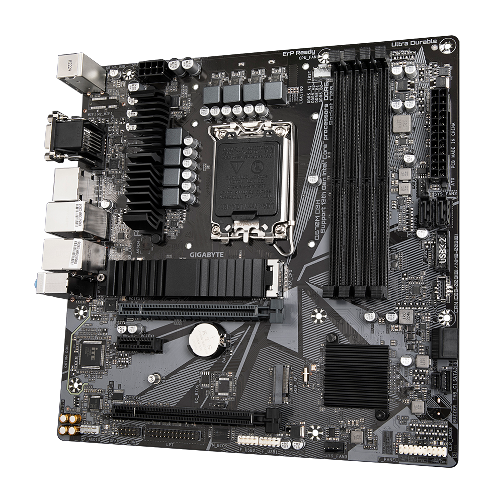 Gigabyte Q670M D3H Motherboard 2