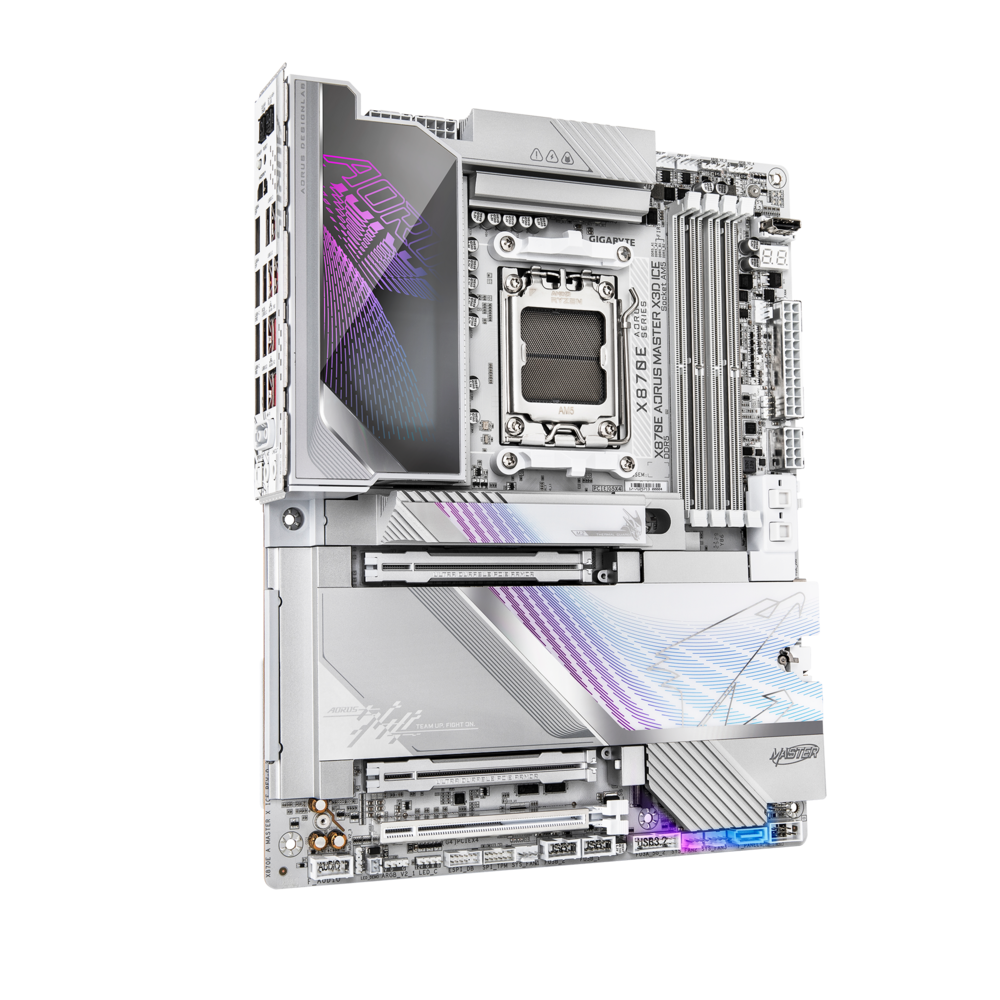 Gigabyte X870E AORUS MASTER X3D ICE Motherboard 3