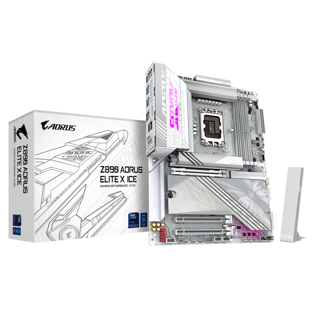 Gigabyte Z890 AORUS ELITE X ICE Motherboard