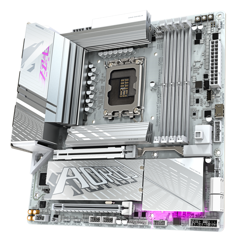 Gigabyte Z890M AORUS ELITE WIFI7 ICE Motherboard 3