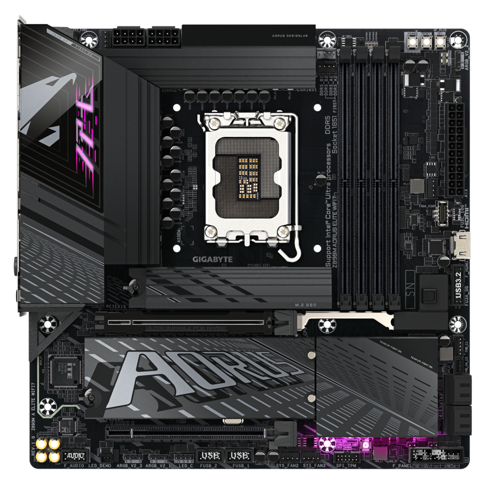 Gigabyte Z890M AORUS ELITE WIFI7 Motherboard 2