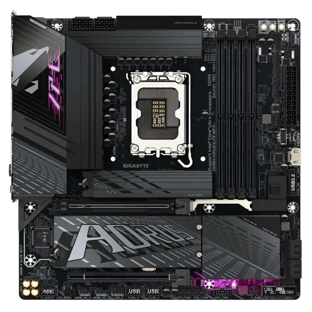 Gigabyte Z890M AORUS ELITE WIFI7 Motherboard 2
