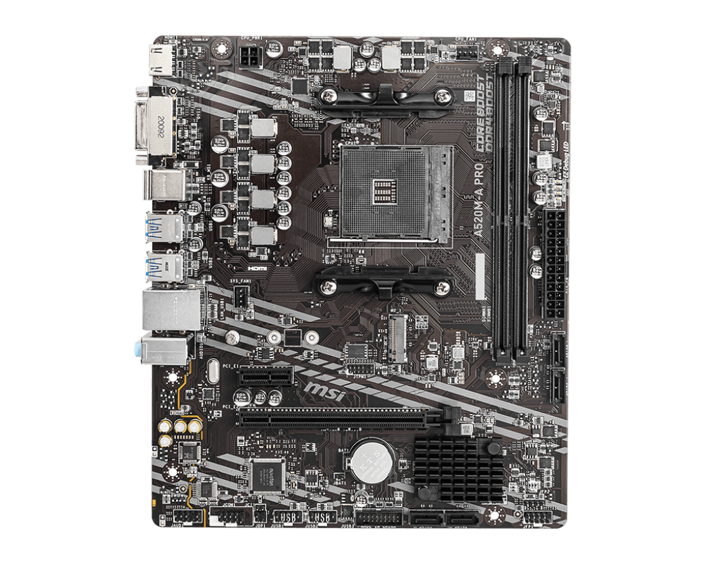 MSI A520M-A PRO Motherboard 5
