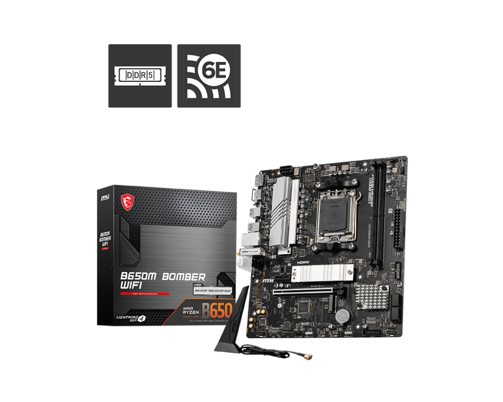 MSI B650M BOMBER WIFI Motherboard