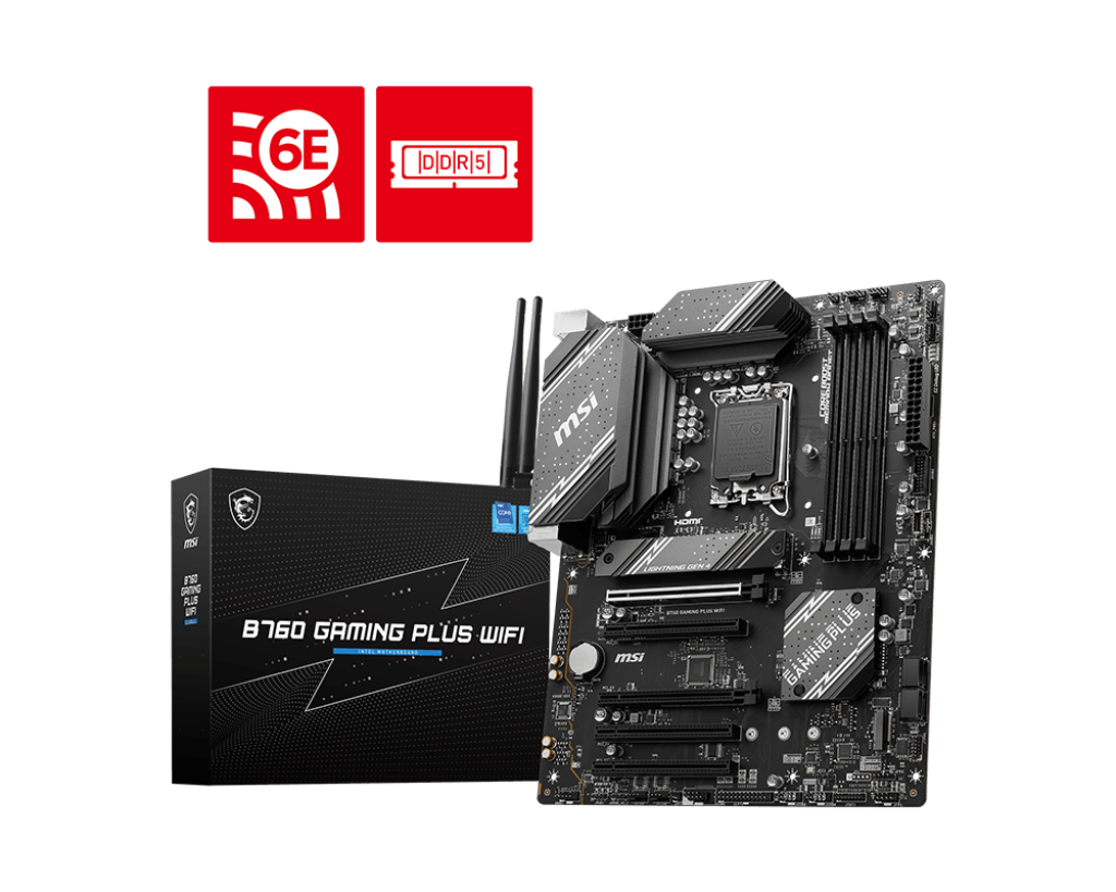 MSI B760 GAMING PLUS WIFI Motherboard