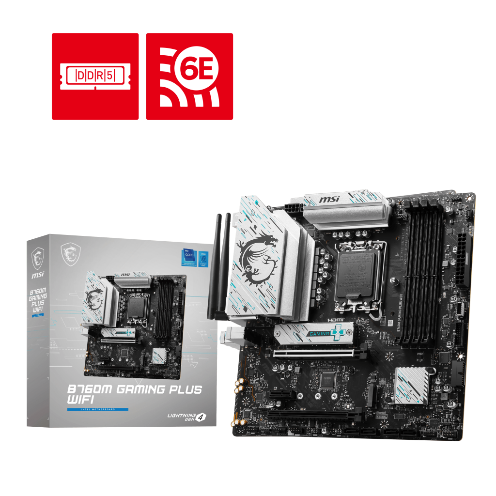 MSI B760M GAMING PLUS WIFI Motherboard 1