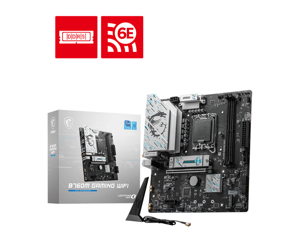MSI B760M GAMING WIFI Motherboard 1