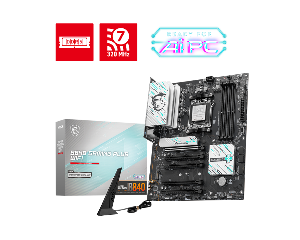 MSI B840 GAMING PLUS WIFI Motherboard
