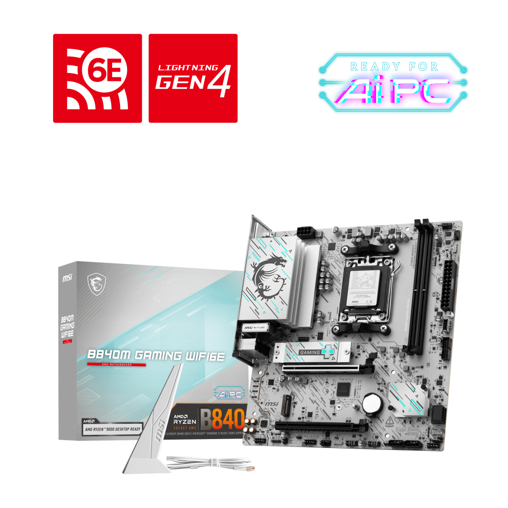 MSI B840M Gaming WiFi6E Motherboard