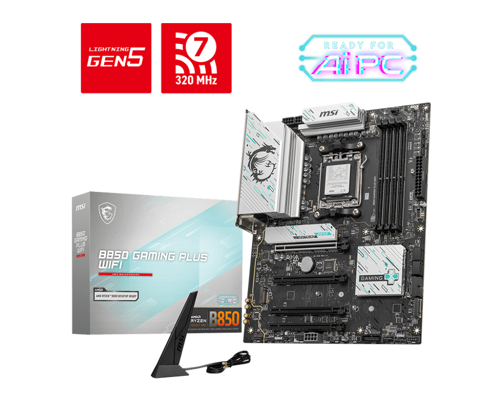 MSI B850 GAMING PLUS WIFI Motherboard