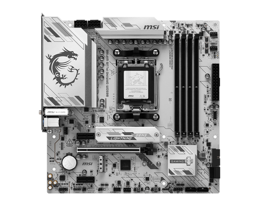 MSI B850M GAMING PLUS WIFI6E Motherboard 4