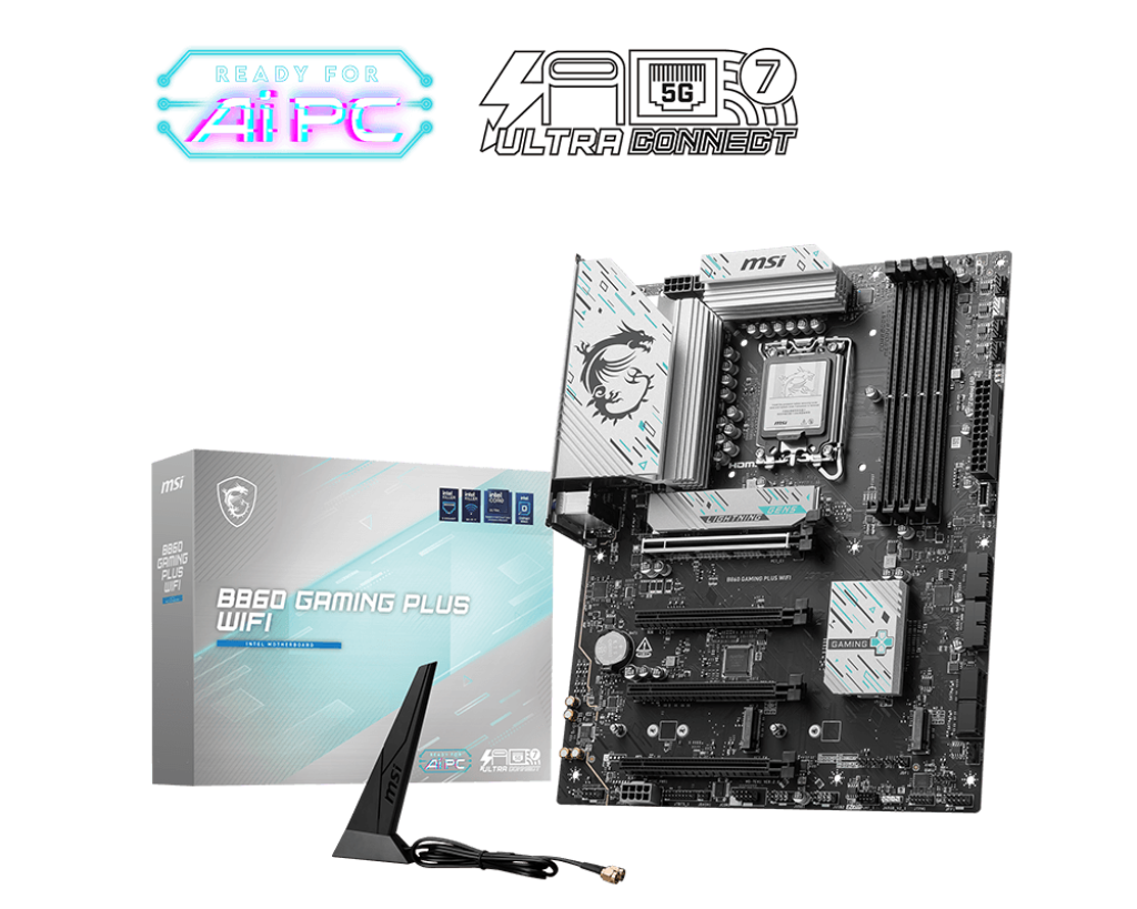MSI B860 GAMING PLUS WIFI Motherboard 1