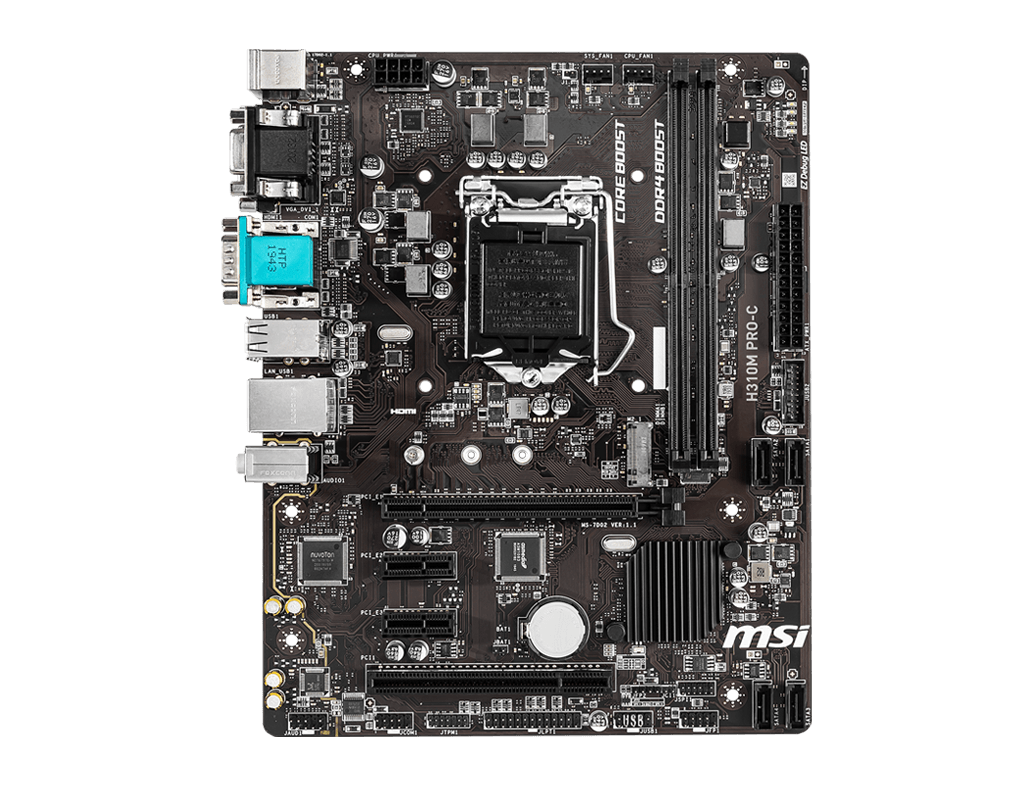MSI H310M PRO-M2 Motherboard 3