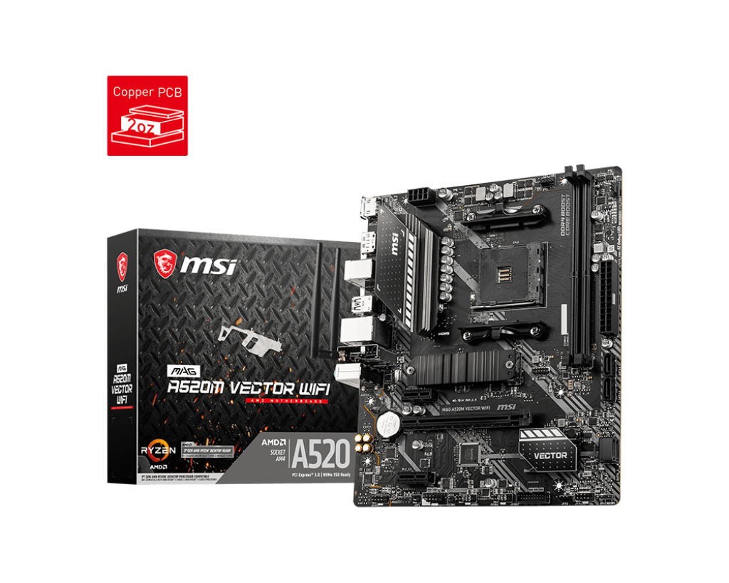 MSI MAG A520M VECTOR WIFI Motherboard