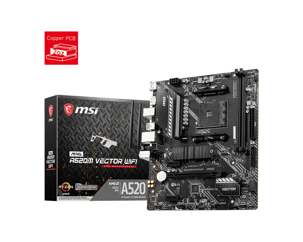 MSI MAG A520M VECTOR WIFI Motherboard