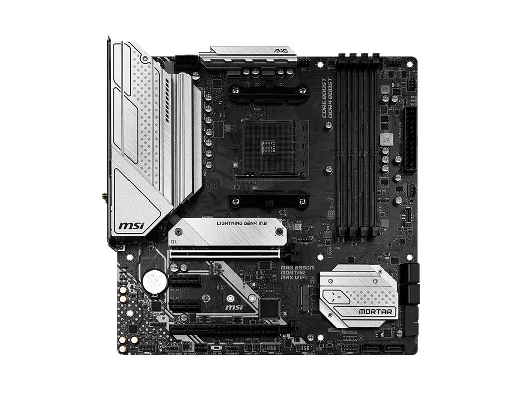 MSI MAG B550M MORTAR MAX WIFI Motherboard 4