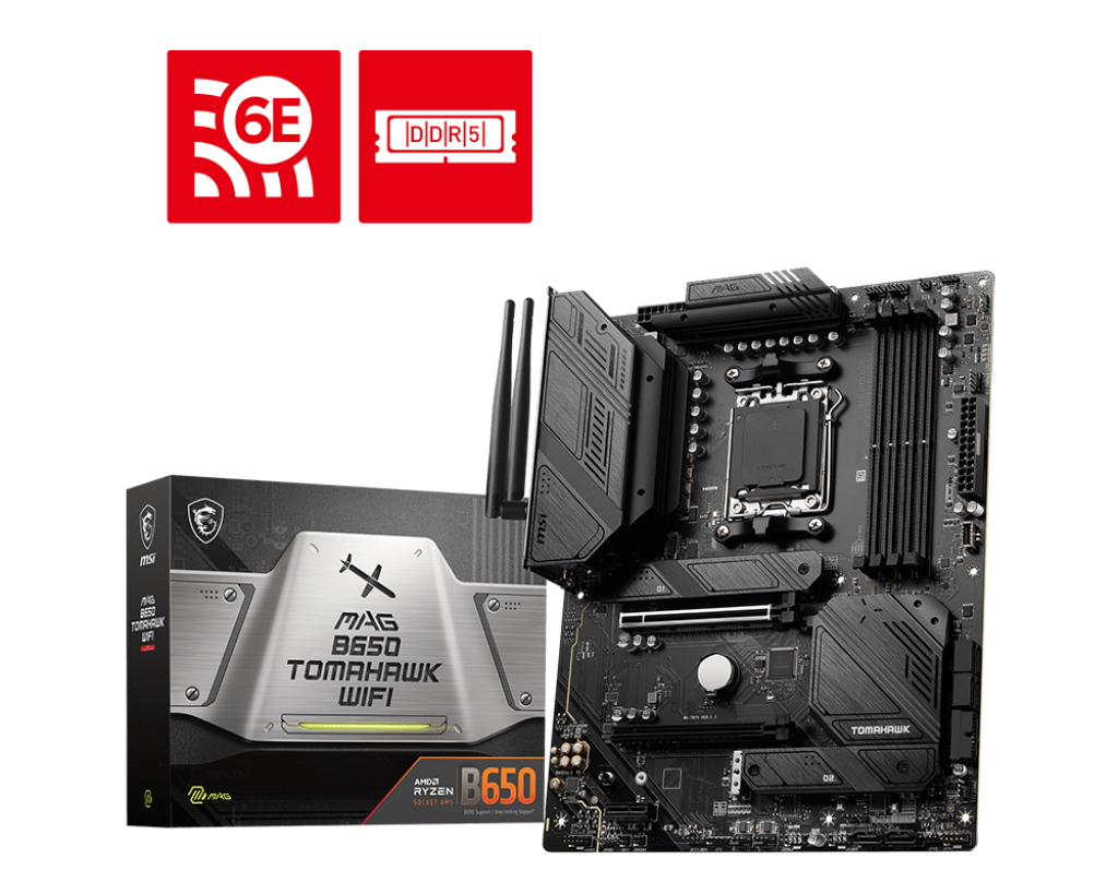 MSI MAG B650 TOMAHAWK WIFI Motherboard 1