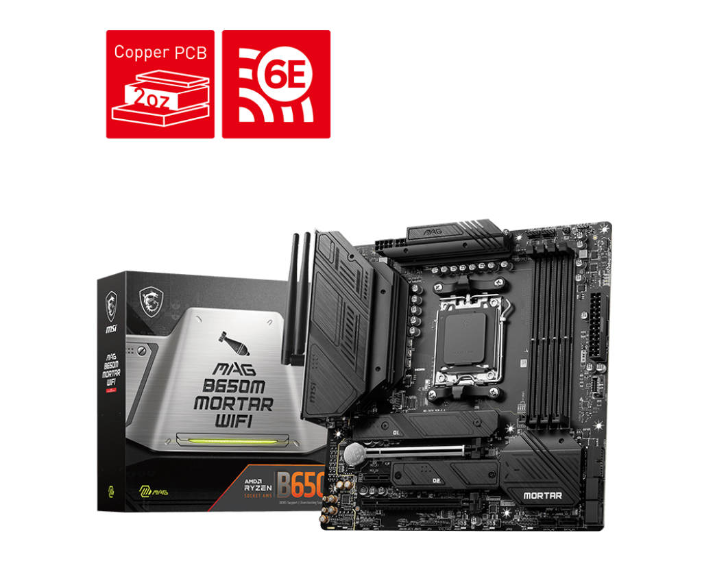 MSI MAG B650M MORTAR WIFI Motherboard