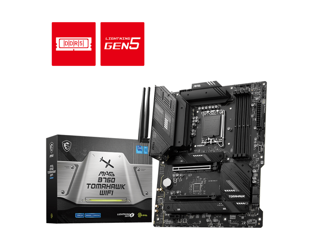 MSI MAG B760 TOMAHAWK WIFI Motherboard