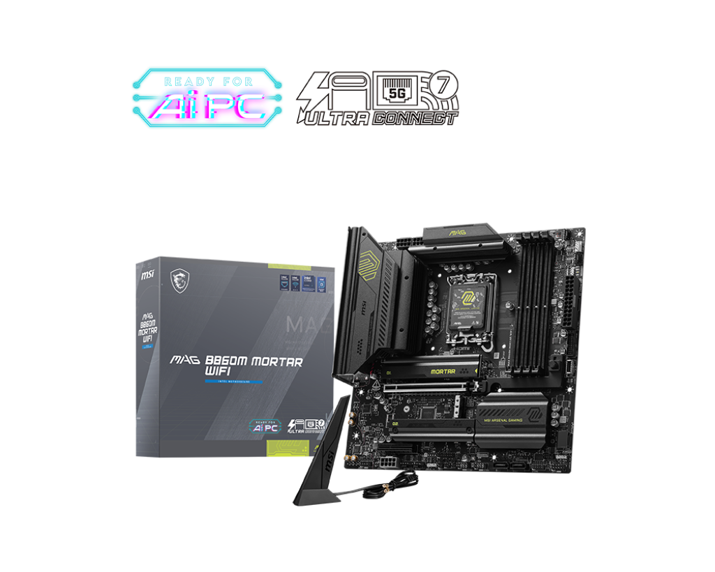 MSI MAG B860M Mortar WIFI Motherboard