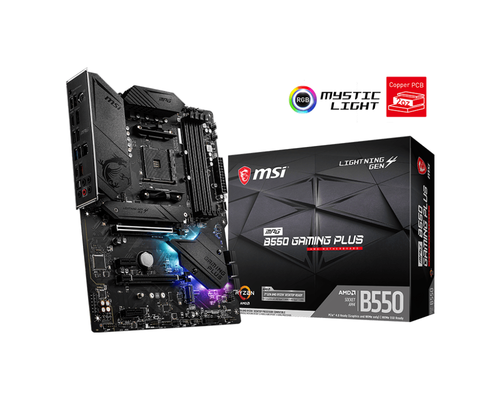 MSI MPG B550 GAMING PLUS Motherboard 1
