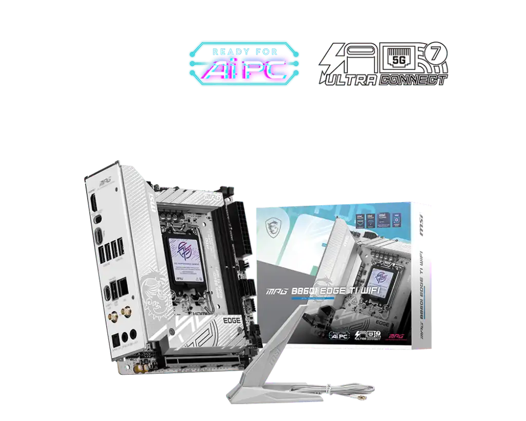 MSI MPG B860I EDGE TI WIFI Motherboard 1