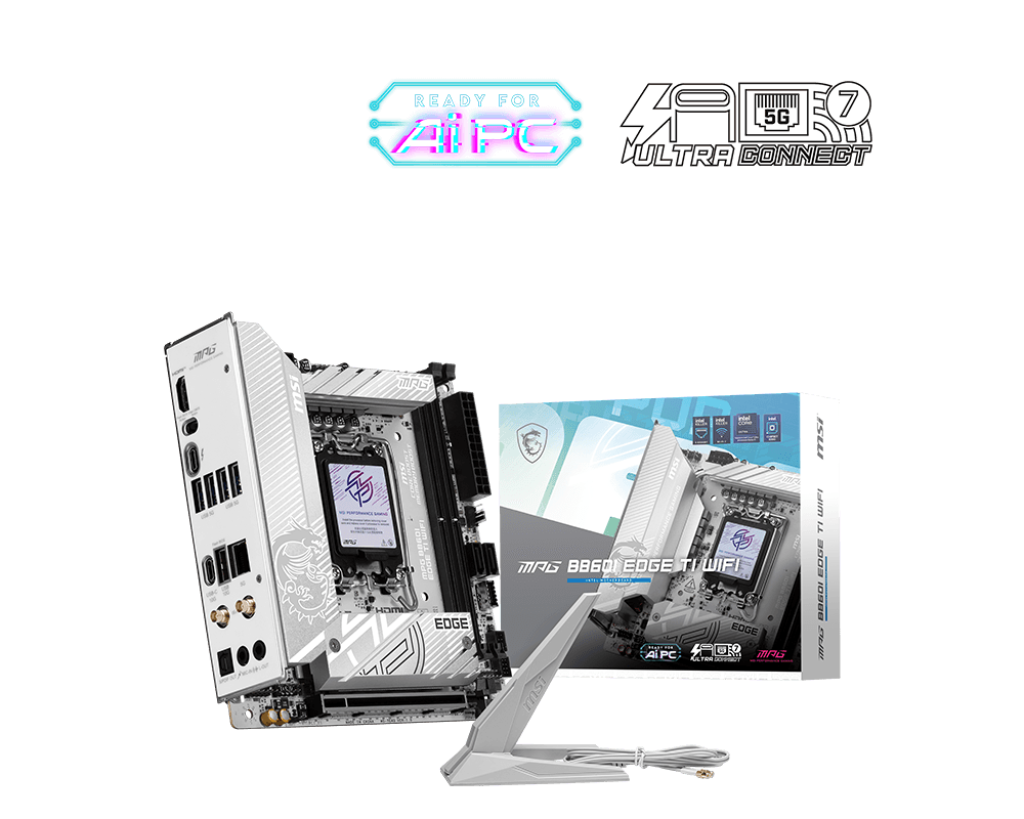 MSI MPG B860I EDGE TI WIFI Motherboard