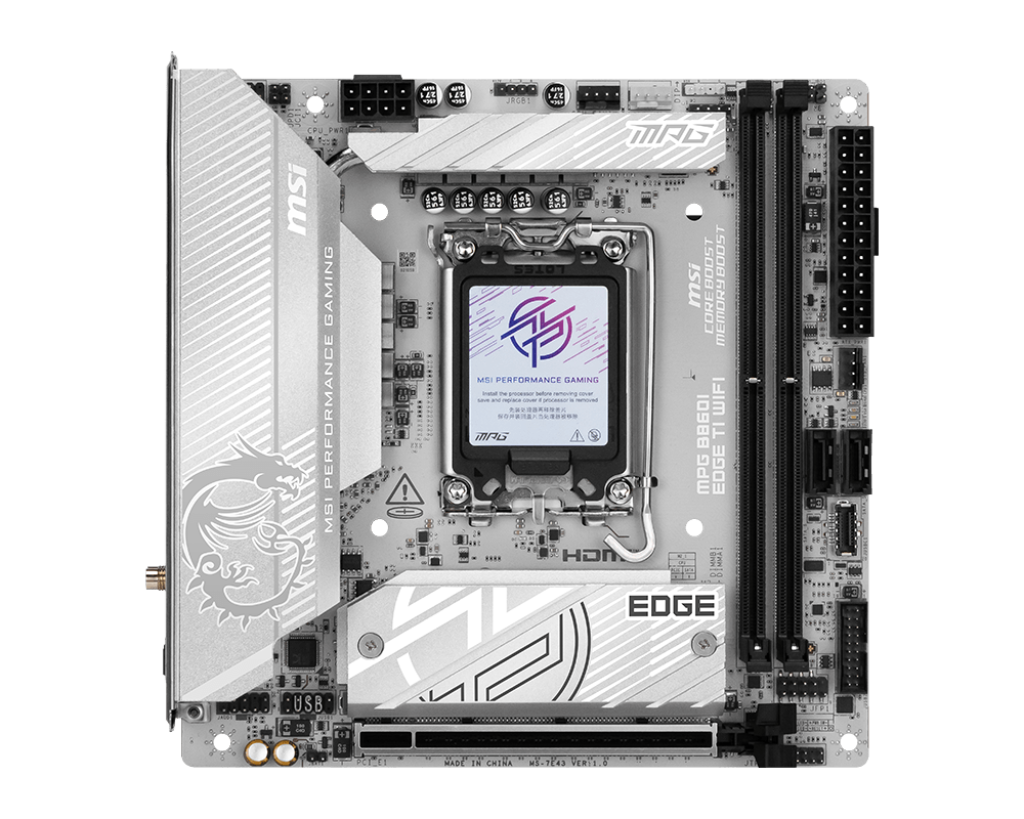 MSI MPG B860I EDGE TI WIFI Motherboard 2