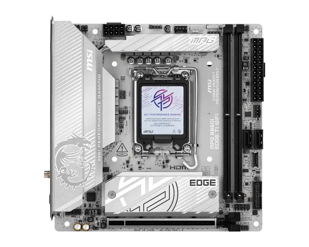 MSI MPG B860I EDGE TI WIFI Motherboard 2