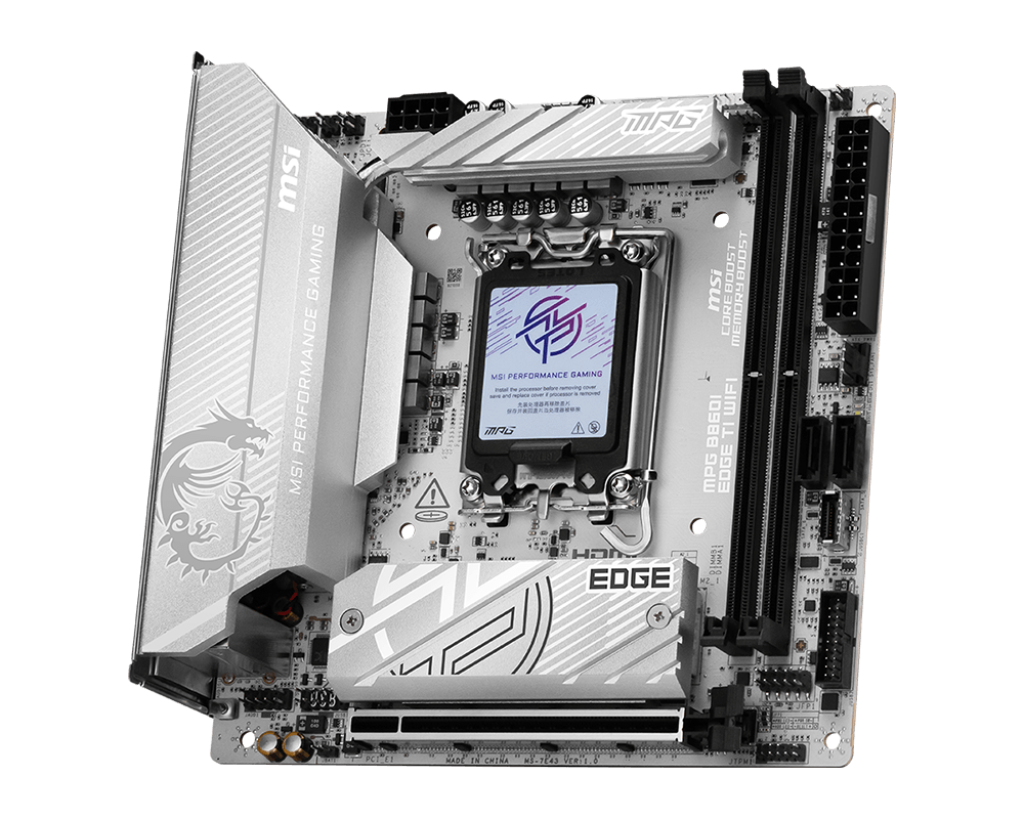 MSI MPG B860I EDGE TI WIFI Motherboard 4