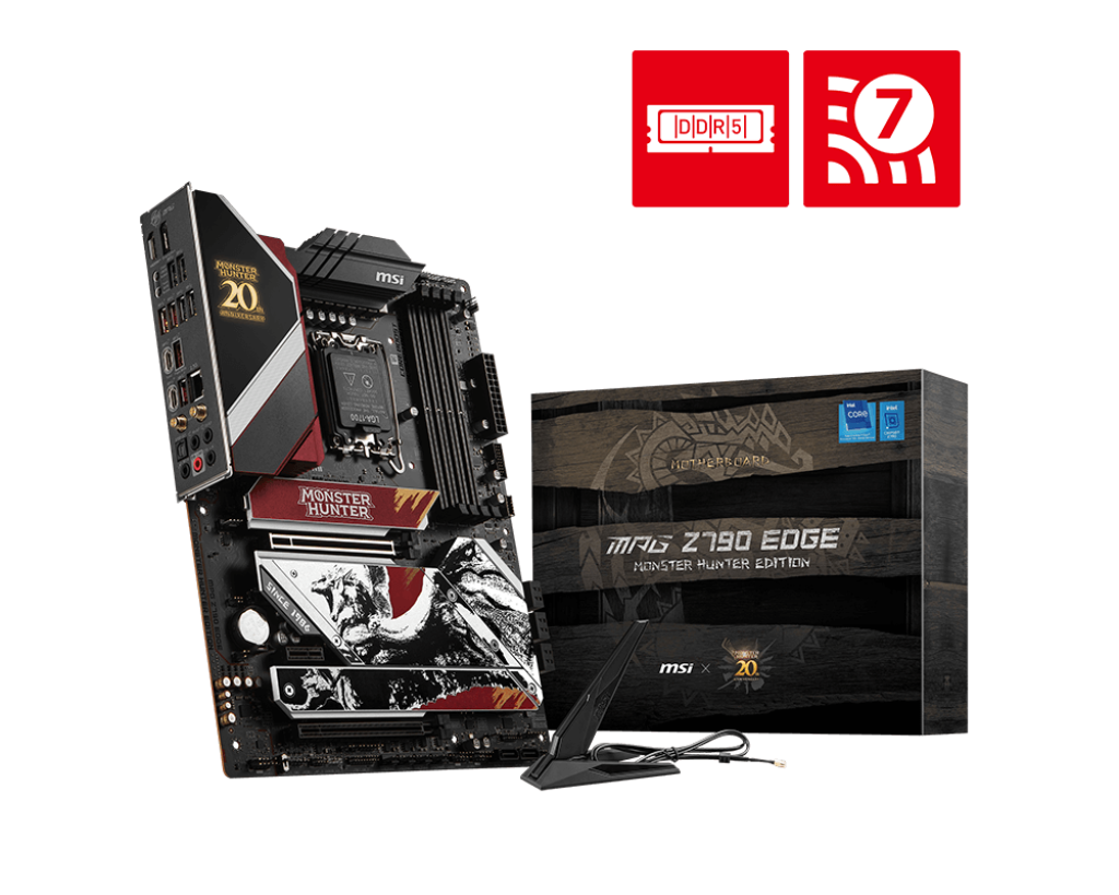 MSI MPG Z790 EDGE MONSTER HUNTER EDITION Motherboard