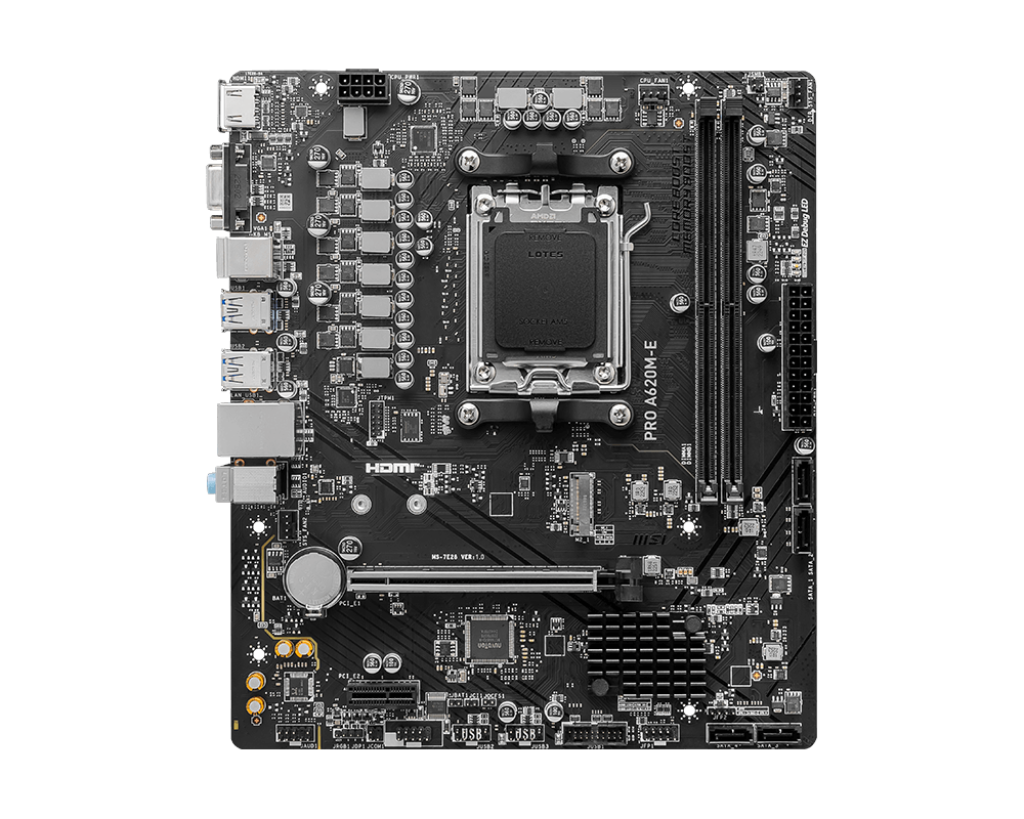 MSI PRO A620M-E Motherboard 5