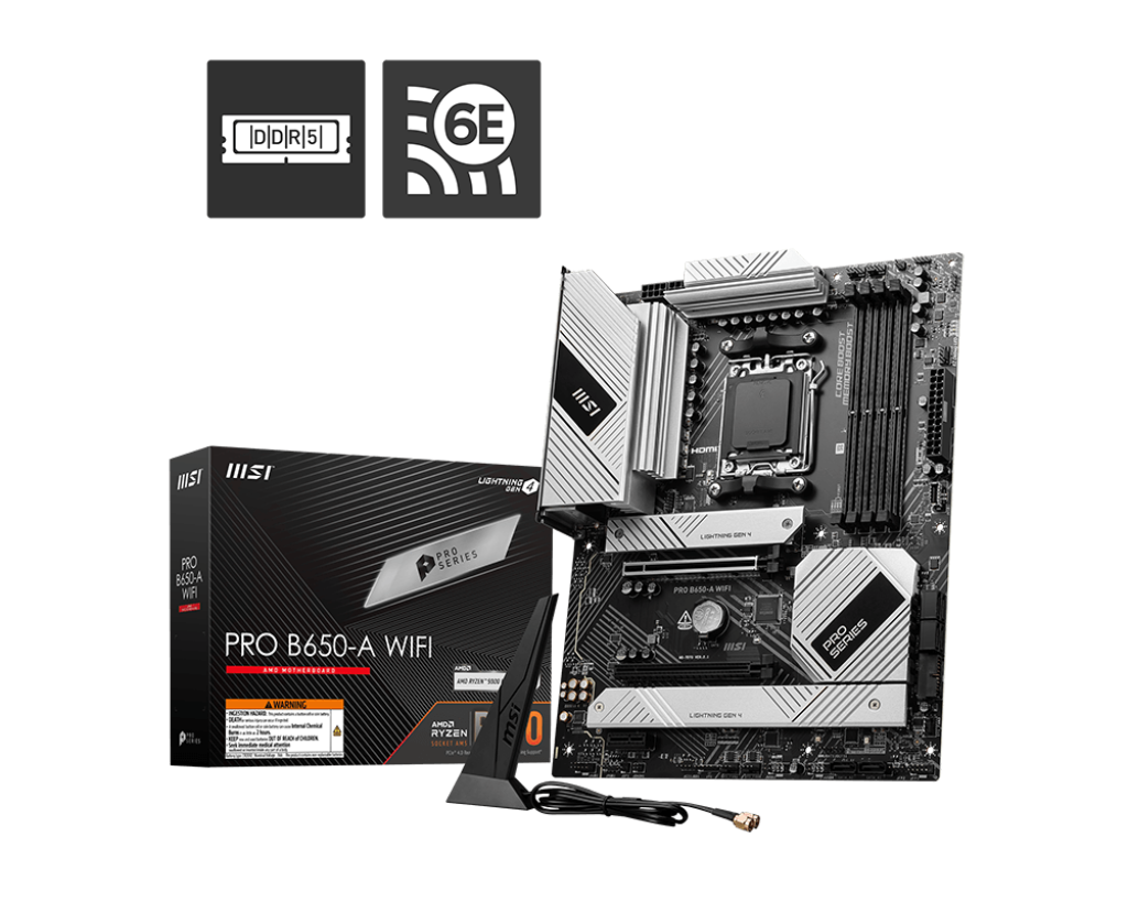 MSI PRO B650-A WIFI Motherboard