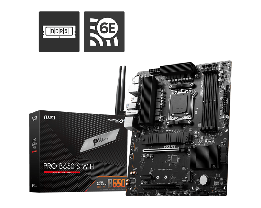 MSI PRO B650-S WIFI Motherboard