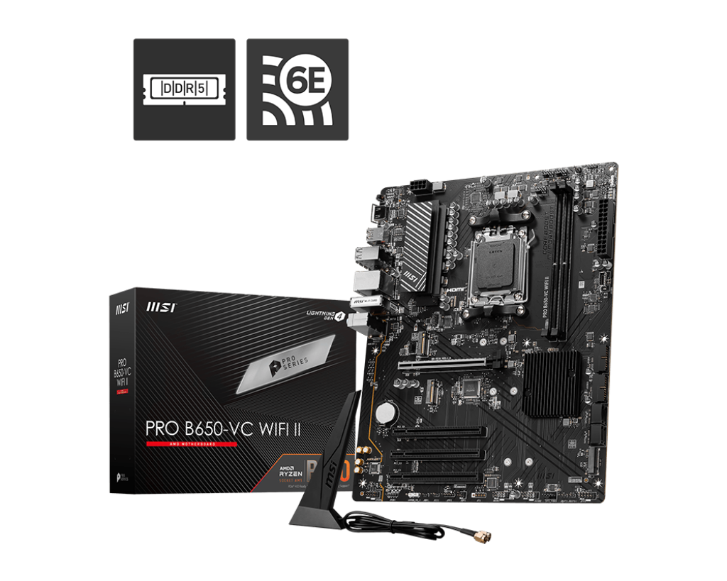 MSI PRO B650-VC WIFI II Motherboard