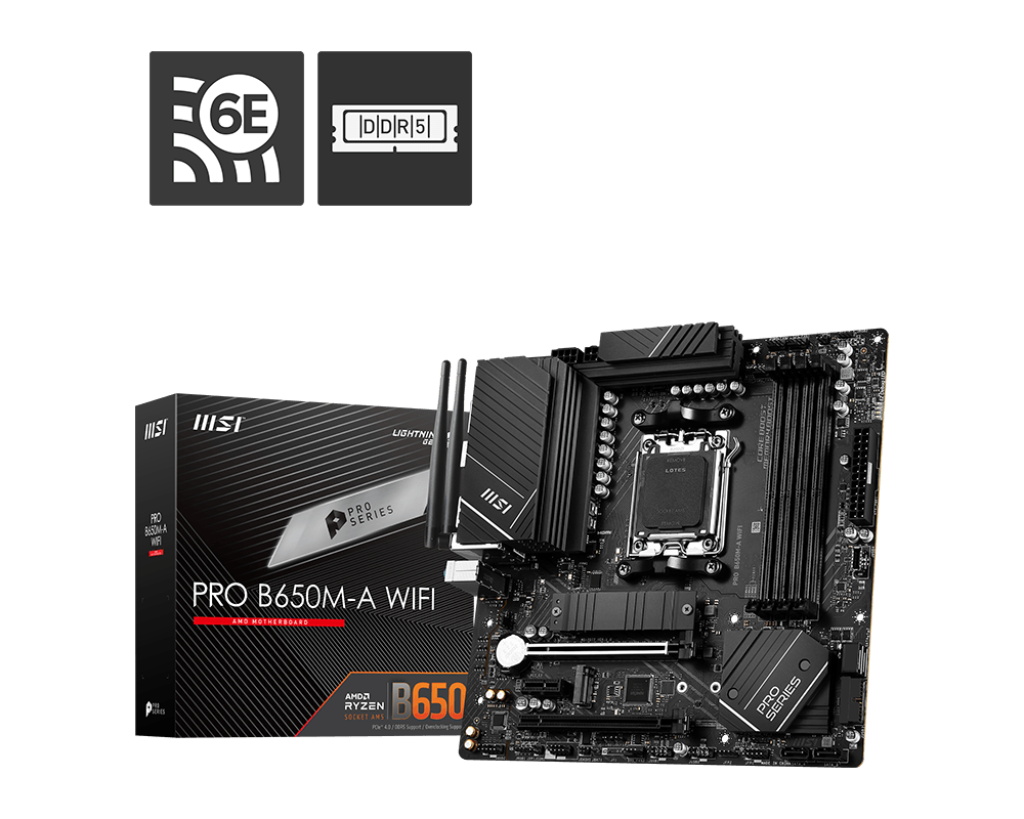 MSI PRO B650M-A WIFI Motherboard