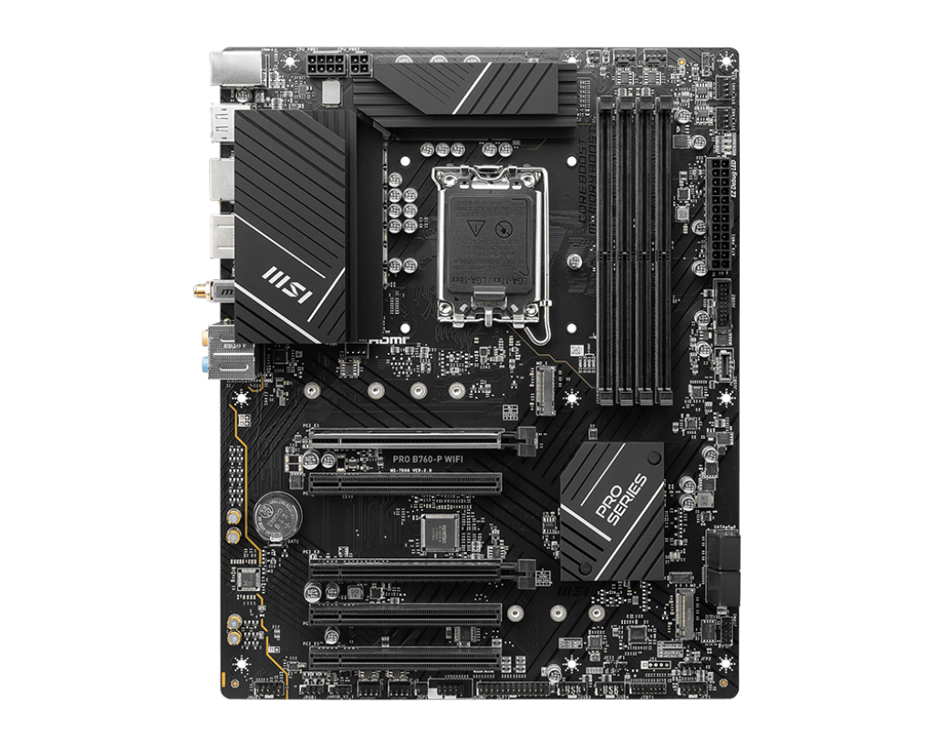 MSI PRO B760-P WIFI Motherboard 5